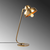 Hanah home Stona lampa E27 Max 40W, Zlatna