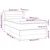 Vidaxl Box spring postelja z vzmetnico temno modra 100x200 cm žamet