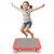 Costway Otroški mini trampolin 25,5 palca, rdeč