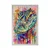 Plakat krokodil v imitaciji umetniške slike - 20x30 black
