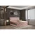Boxspring Krevet Elio 140/200 cm , staroružičasta