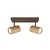 Brilliant - Spot svetlo LAKEWOOD 2xGU10/10W/230V braon