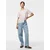 PIECES Bluza PCSTINNA roza/bela