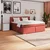 Boxspring Krevet Mira 160/200 cm , tamnocrvena