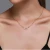 Ogrlica Mom - Srebrna KP28446