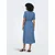 ONLY Dolga srajca ONLCHARIS moder denim