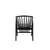 Hanah Home Stolica Albero51, 55x77x47 cm, Crna