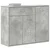 Komoda siva boja betona 88 x 30 x 70 cm od konstruiranog drva