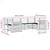 Sekcijska garnitura 6 pcs Prirodna