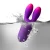 Rocks-Off Glo-Girl Bunny Purple
