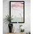 Plakat nenavadnost listov - 20x30 black