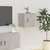 Zidni TV ormarići 2 kom siva boja betona 40x34,5x40 cm