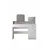 HANAH HOME Sto za šminkanje Harmony 2 Square White