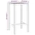 Vidaxl Barska miza 60x60x110 cm impregnirana borovina
