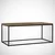 Hanah Home Klub sto Cosco 95x43x55cm Hrast
