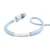 Polnilni in podatkovni 100W USB-C v USB-C kabel Baseus Data Cable Display 2 - 2m - galaxy blue