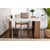 HANAH HOME Radni sto Vesper Venezia Walnut White