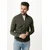 MEXX Muški džemper Basic zip, Zeleni