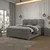 Boxspring Krevet Bianco 160/200 cm , siva