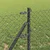 Stup za ogradu Siva 25 x 0,6 m (40 x 40 mm mreža) Čelik i PVC