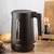 slomart Klausberg grelnik vode KB-7889, črn/rose gold, 1,7l