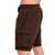 GymBeam Utility Shorts Brown