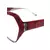 Etnia Barcelona-Pavia square frame glasses-women-Red