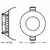 Osram - LED ugradno svetlo SLIM LED/4,5W/230V 4000K