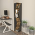HANAH HOME Polica za knjige Arrow Black Walnut