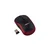 Logitech M185 Bežični miš, 1000 DPI, Crveni
