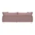 Mega Sofa Kiss staroružičasta