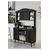 Hanah Home ormar za kafe kutak Avior 120, 120 cm, crni