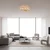 JUST LIGHT. 14734-60 - LED plafonsko svetlo GLITRA LED/37W/230V prečnika 50 cm zlatno