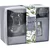 HOMESTYLING Aroma svetilka komplet 4 kosov SPA BUDDHA rjava KO-CC5062040brown