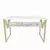 Hanah home Radni sto 120x72,8x60?cm Belo-Zlatni