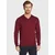TOMMY HILFIGER Pulover  bordo / bela
