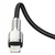 BASEUS Kabel Cafule USB-C na Lightning, PD, 20W, 1m (črn)