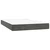 vidaXL Box spring postelja z vzmetnico temno siva 120x200 cm žamet