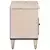 TV ormar s ladicama Bijelo 80 x 33,5 x 46 cm Čvrsto drvo manga