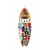 WallXpert dekorativna daska za surf od pleksiglasa Mvsf32L, šarena ilustracija sa simbolima Italije, 50 x 100 cm