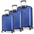 Myvalice Set kofera, 37L, 70L, 100L, 100% ABS plastika, Plavi