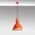 Opviq Luster Saglam 3762, 90cm, O30 cm, E27, Narandžasti