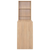 Den Barska miza z omarico hrast 115x59x200 cm
