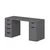 Hanah Home radni sto Alen 150cm 5 Drawer Cabinet, 150 cm, antracit