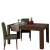 Aberto Design Trpezarijski sto Bois 78x150x90cm Orah