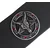 Zapestnica Baphomet - črna - rdeči kristali - LSF1 64-a