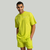 STRIX Muška majica oversized Chartreuse
