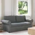 Vidaxl Kavč Temno siva 175 x 82 x 80 cm blago