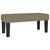Vidaxl Box spring postelja z vzmetnico taupe 120x190 cm blago