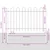 Vrtna Ograda 5 pcs Siva 8,5 x 1,2 m Čelik s prahom